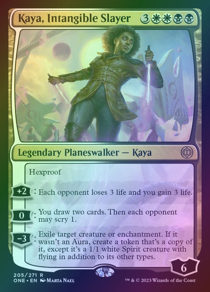 Kaya, Intangible Slayer (PONE) (205p) / Foil