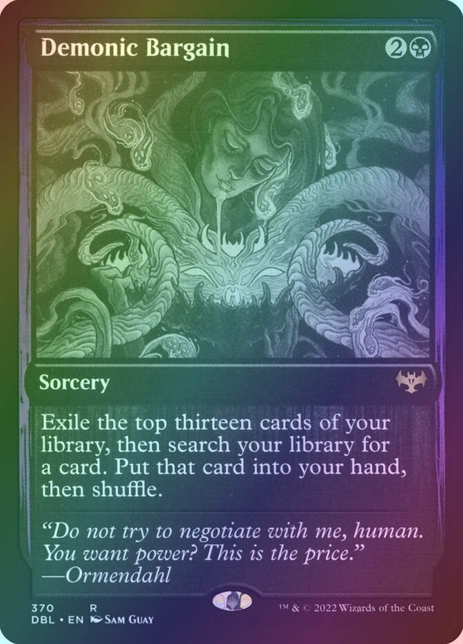 Demonic Bargain (DBL) (370) / Foil