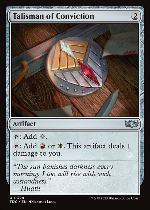 Talisman of Conviction (TDC) (329)