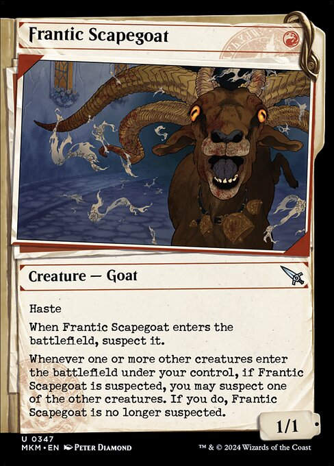 Frantic Scapegoat (mkm) (347) / Showcase