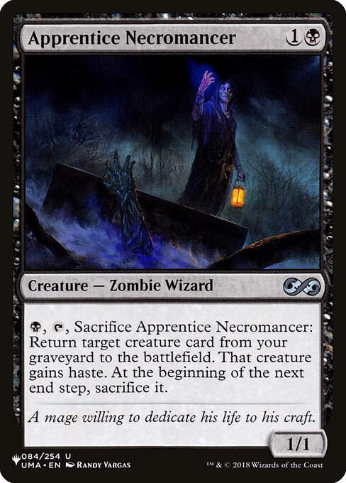 Apprentice Necromancer (PLST) (UMA-84)
