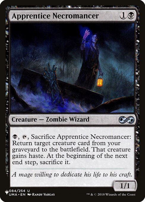 Apprentice Necromancer (PLST) (UMA-84)