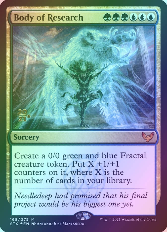 Body of Research (PSTX) (168s) / Foil