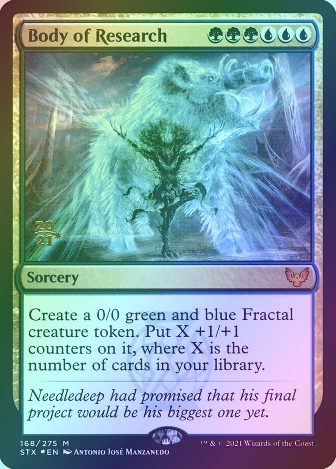 Body of Research (PSTX) (168s) / Foil