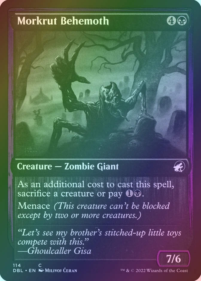 Morkrut Behemoth (DBL) (114) / Foil