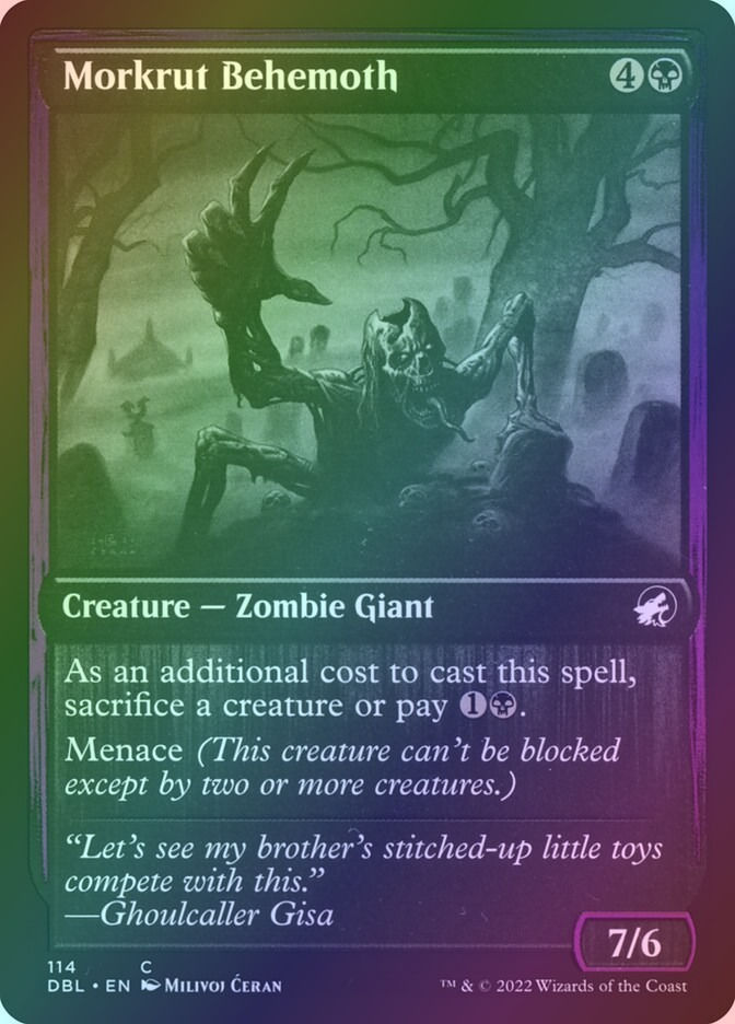 Morkrut Behemoth (DBL) (114) / Foil