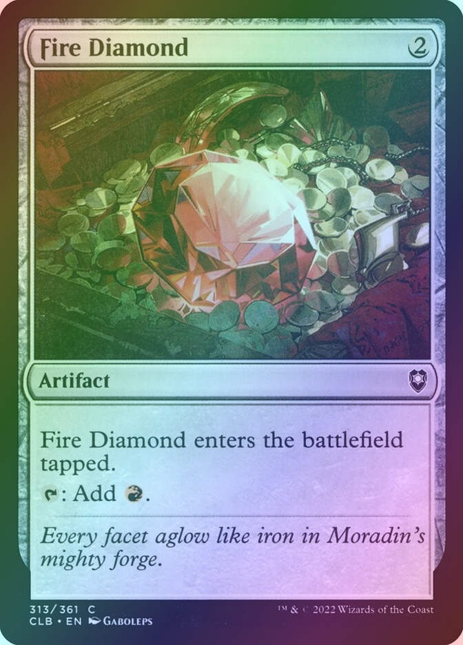 Fire Diamond (CLB) (313) / Foil