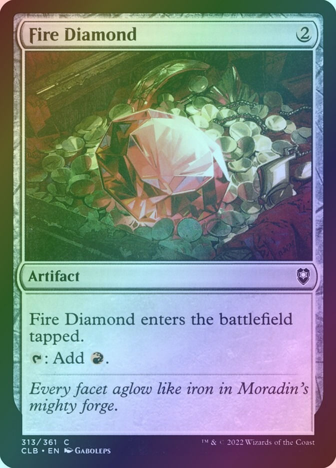 Fire Diamond (CLB) (313) / Foil