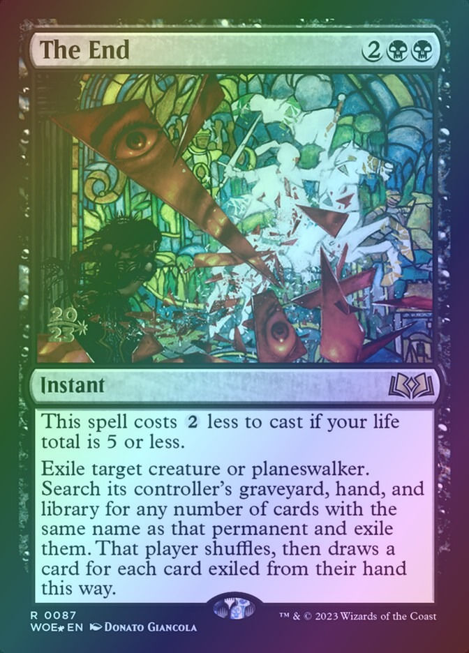 The End (PWOE) (87s) / Foil