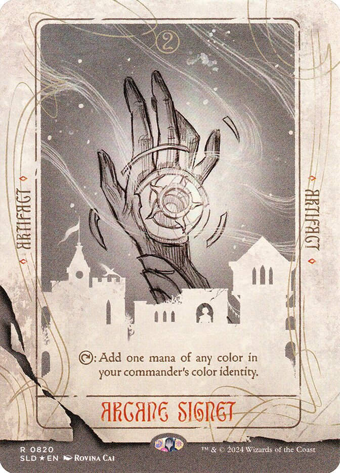 Arcane Signet (SLD) (820) / Borderless