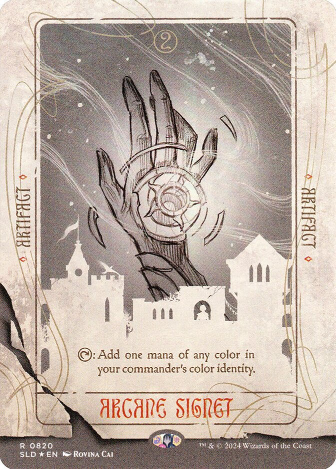 Arcane Signet (SLD) (820) / Borderless