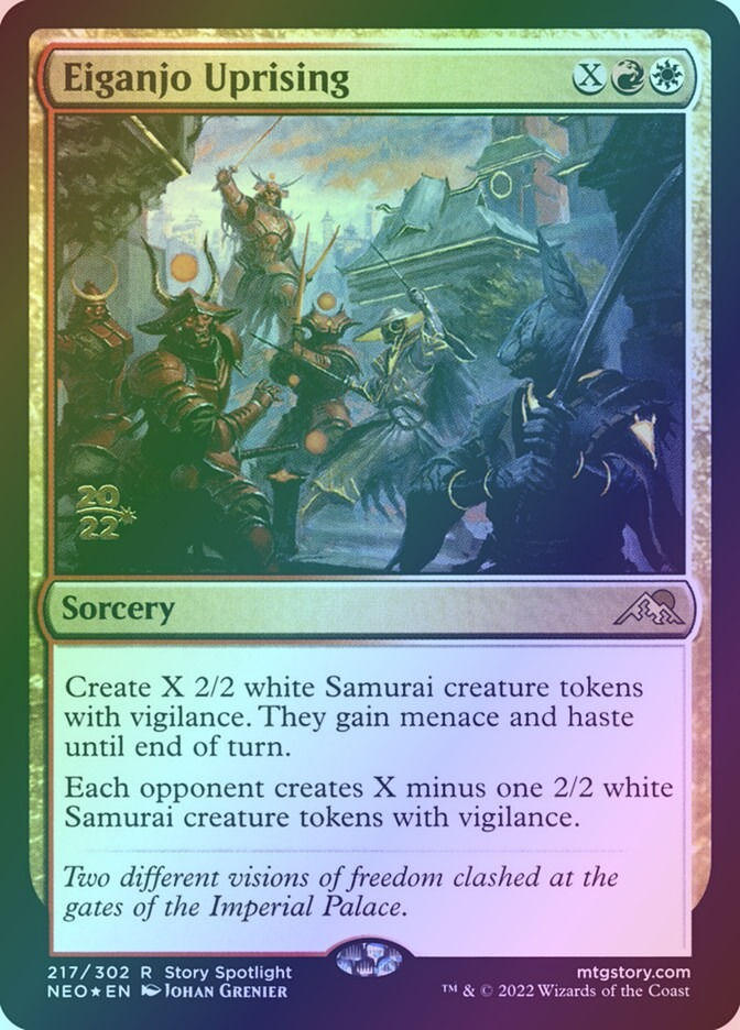 Eiganjo Uprising (PNEO) (217s) / Foil