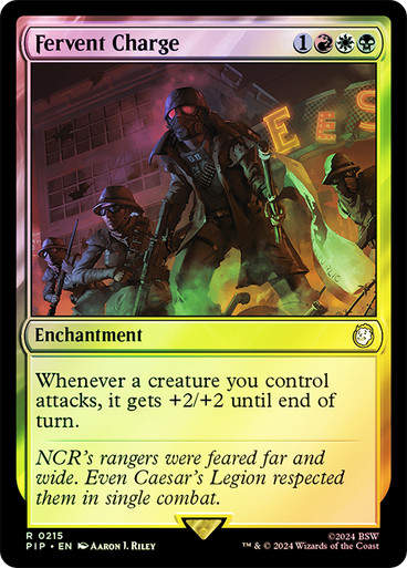 Fervent Charge (pip) (215) / Foil