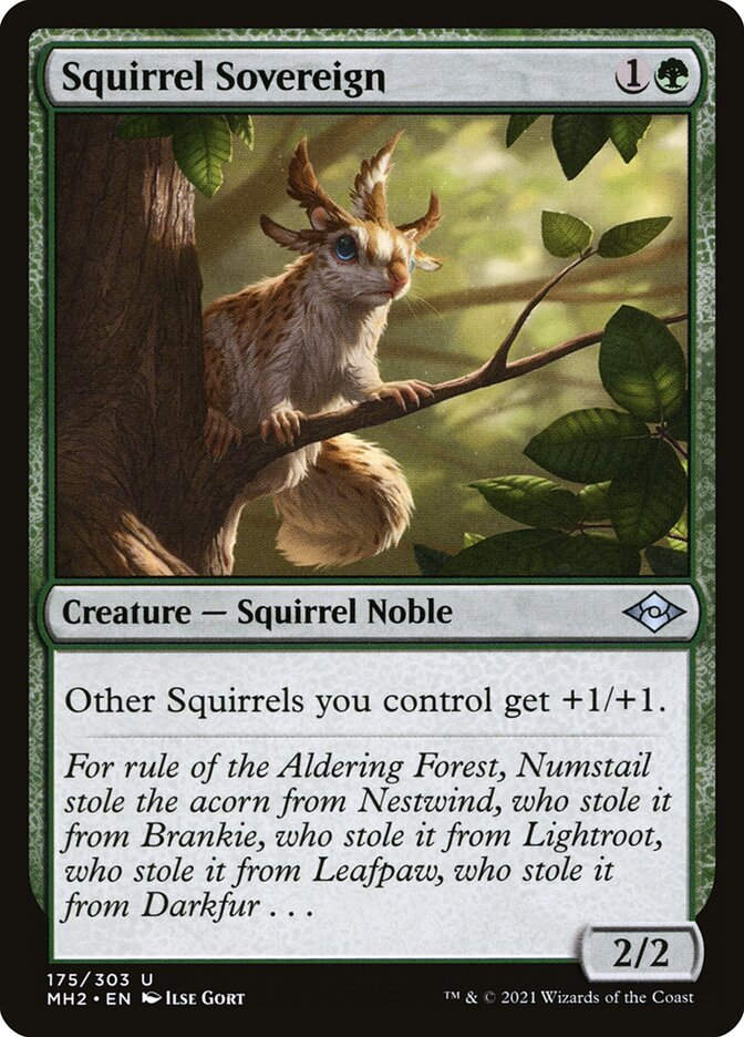 Squirrel Sovereign (MH2) (175)
