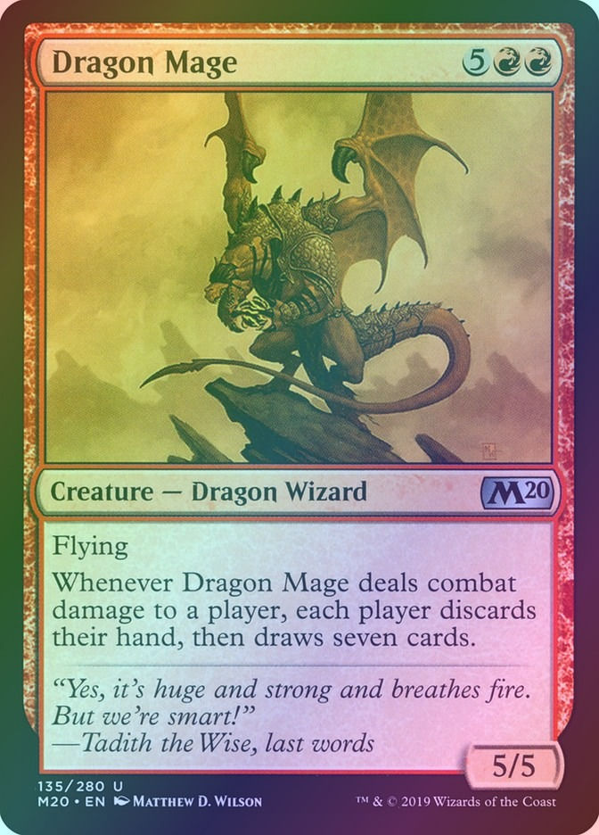 Dragon Mage (M20) (135) / Foil