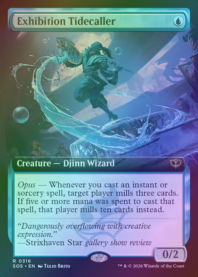Exhibition Tidecaller (SOS) (316) / Extended Art / Foil
