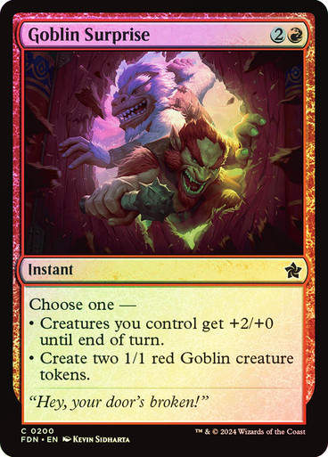 Goblin Surprise (FDN) (200) / Foil