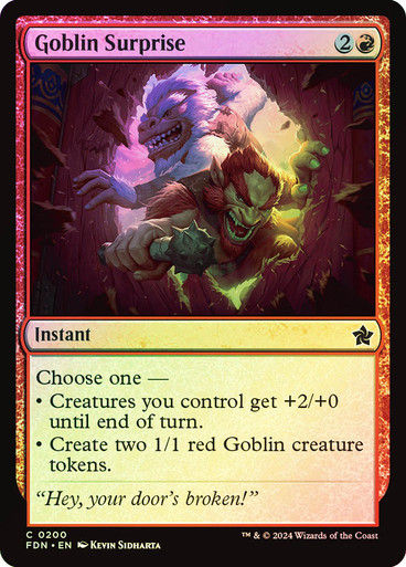 Goblin Surprise (FDN) (200) / Foil