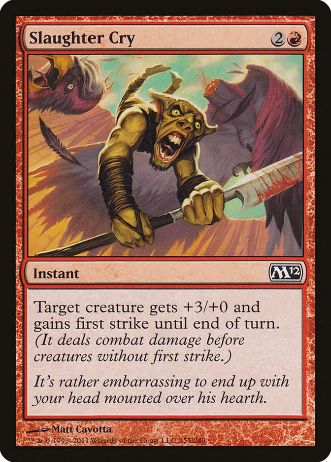 Slaughter Cry (M12) (155)