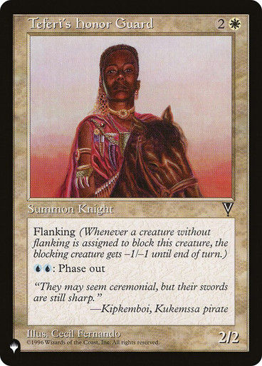 Teferi's Honor Guard (PLST) (VIS-22)