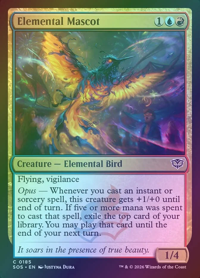 Elemental Mascot (SOS) (185) / Foil