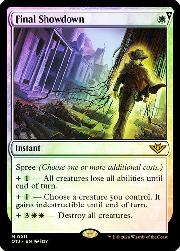 Final Showdown (otj) (11) / Foil