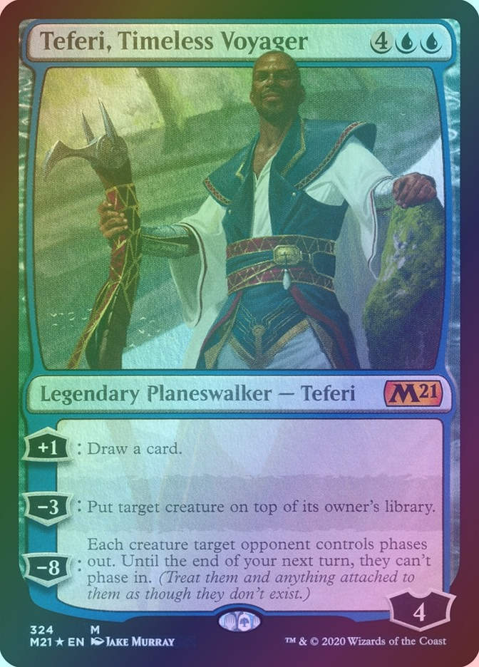 Teferi, Timeless Voyager (M21) (324) / Foil