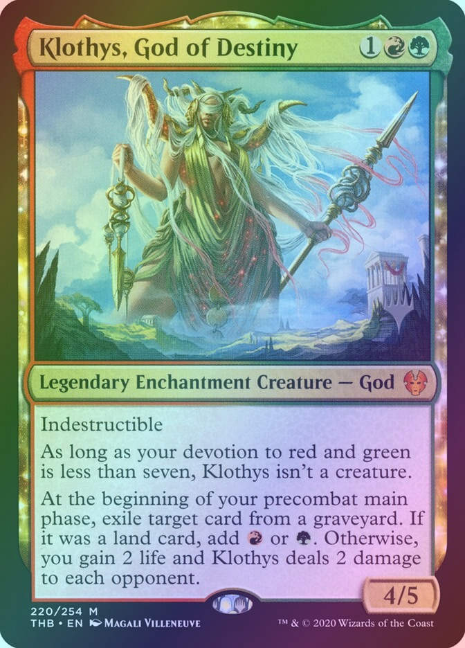 Klothys, God of Destiny (PTHB) (220p) / Foil