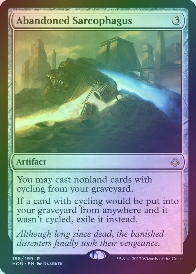 Abandoned Sarcophagus (HOU) (158) / Foil