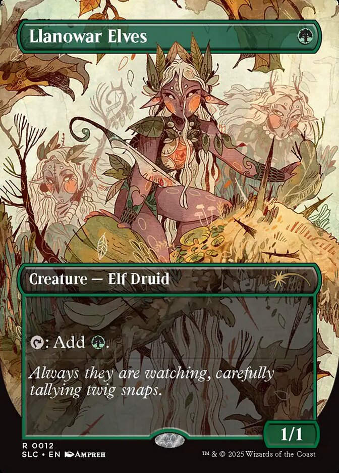 Llanowar Elves (SLC) (12) / Borderless