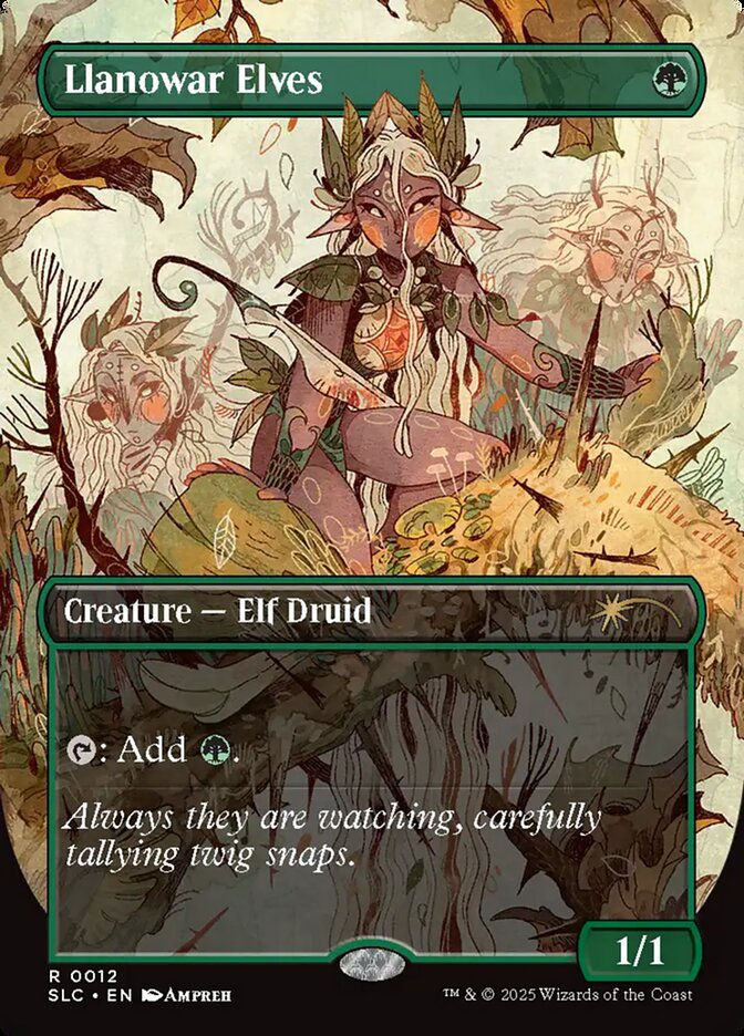 Llanowar Elves (SLC) (12) / Borderless