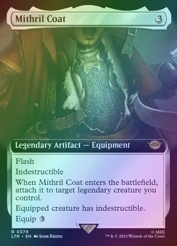 Mithril Coat (LTR) (379) / Extended Art / Foil