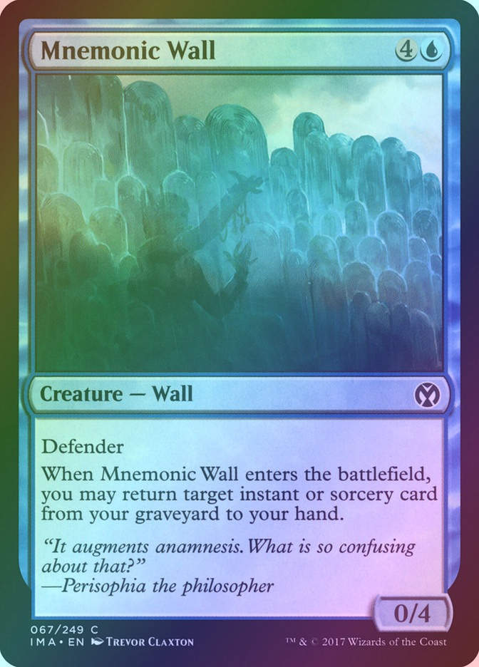 Mnemonic Wall (IMA) (67) / Foil