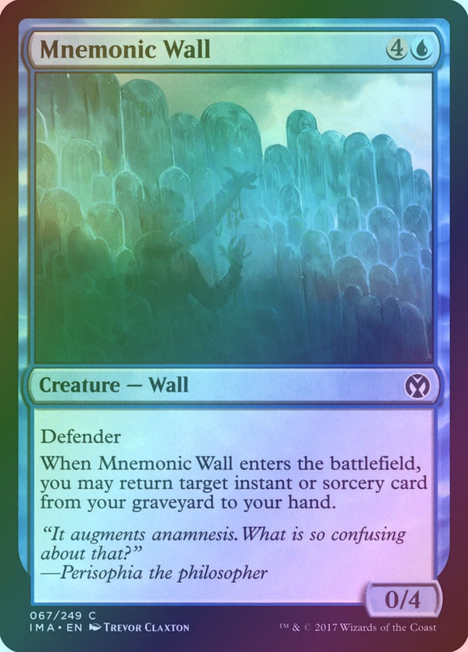 Mnemonic Wall (IMA) (67) / Foil
