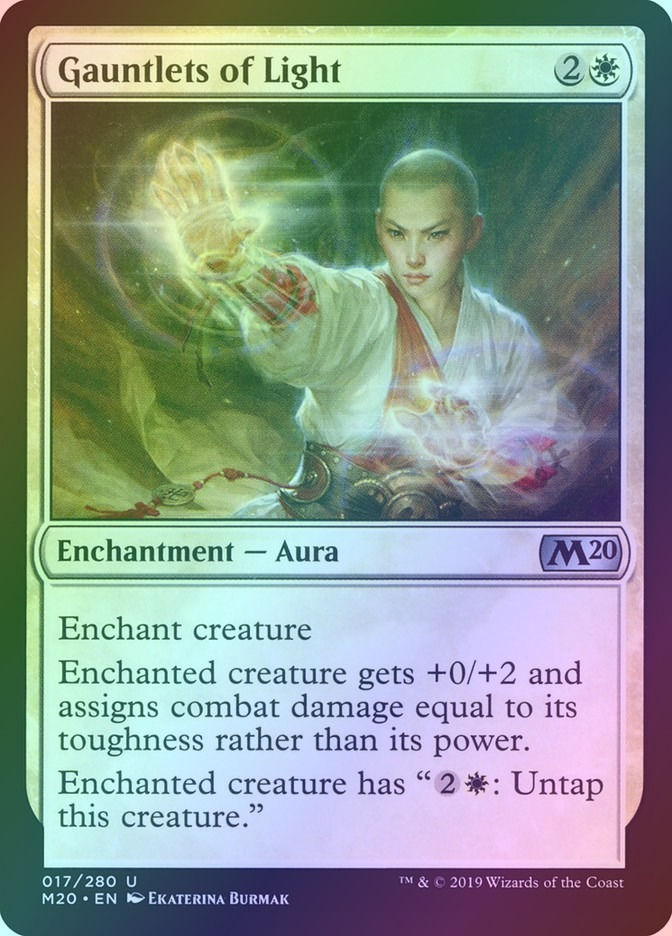 Gauntlets of Light (M20) (17) / Foil