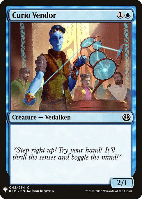 Curio Vendor (PLST) (KLD-42)