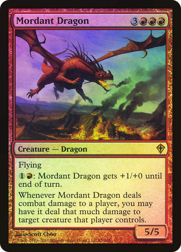 Mordant Dragon (wwk) / Foil