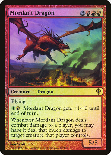 Mordant Dragon (wwk) / Foil