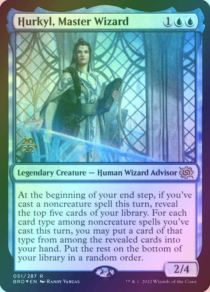 Hurkyl, Master Wizard (PBRO) (51s) / Foil