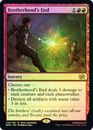 Brotherhood's End (BRO) / Foil
