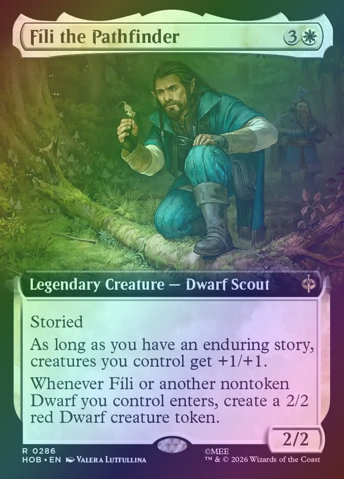 Fíli the Pathfinder (HOB) (286) / Extended Art / Foil