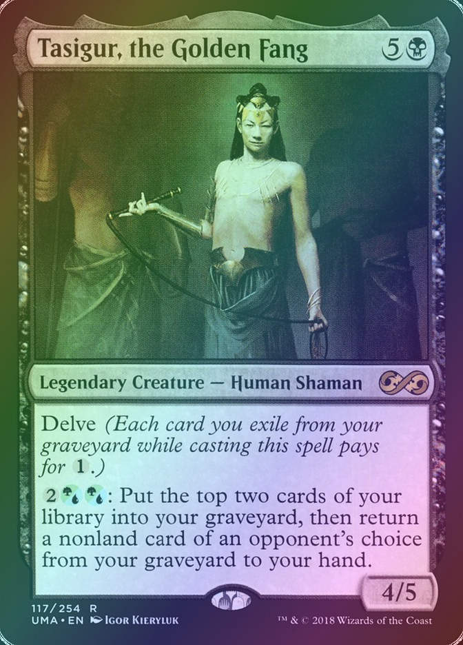 Tasigur, the Golden Fang (UMA) (117) / Foil