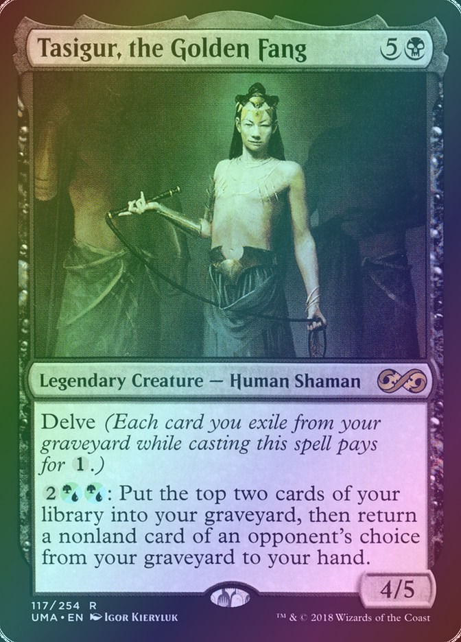 Tasigur, the Golden Fang (UMA) (117) / Foil