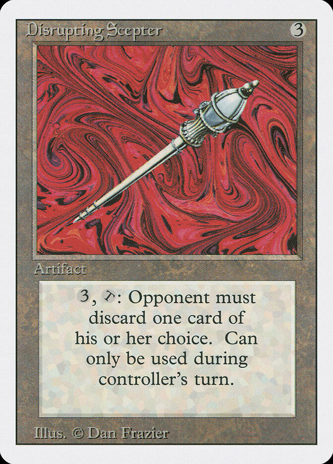Disrupting Scepter (3ED) (245)