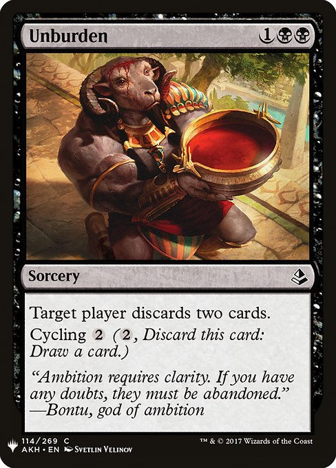 Unburden (PLST) (AKH-114)