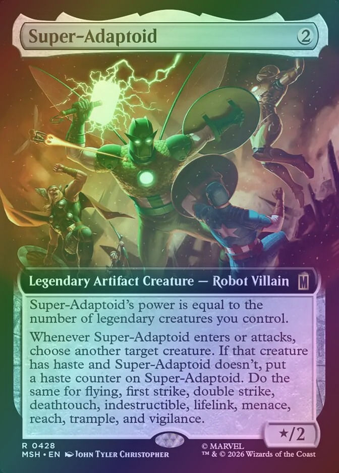 Super-Adaptoid (MSH) (428) / Extended Art / Foil