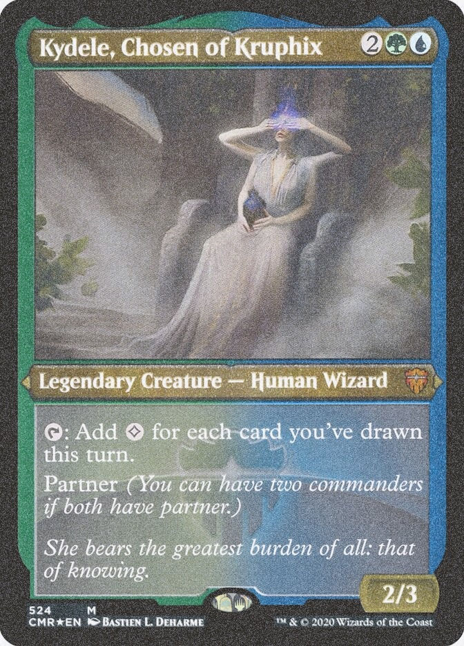 Kydele, Chosen of Kruphix (CMR) (524) / Foil Etched