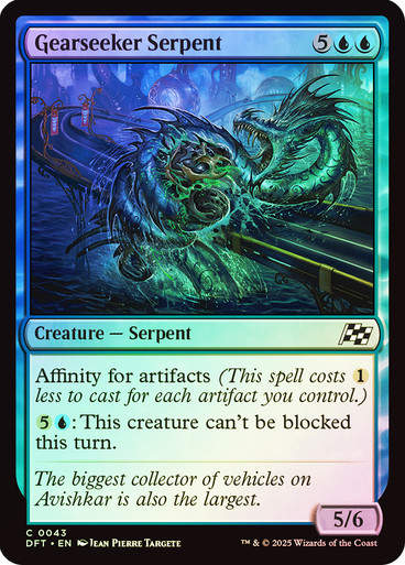 Gearseeker Serpent (DFT) (43) / Foil