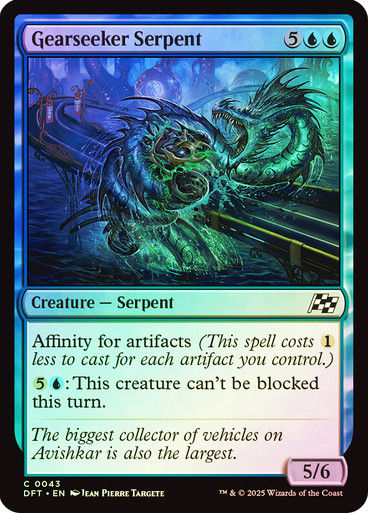 Gearseeker Serpent (DFT) (43) / Foil