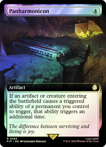 Panharmonicon (pip) (485) / Extended Art Foil